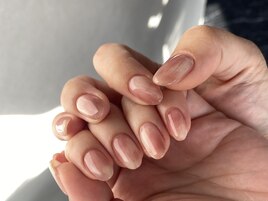 白桃ネイル