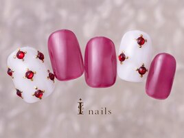 ビジューネイル9480円