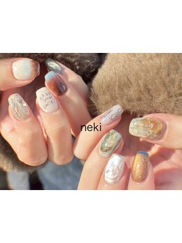 手描きアートが得意なサロン