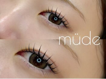 ミューデ(mude)の写真/印象が劇的に変わる☆モチ◎【似合わせまつげパーマ+美眉スタイリングwax】で,貴女の魅力を最大限に引出す!