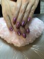 サロンドチカ(SALON DE CHICA)&nbsp;施術後の撮影♪人気のマグネットネイル♪
