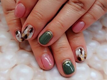 ウォーターワールド 大和店(WATER WORLD)/べっ甲ネイル