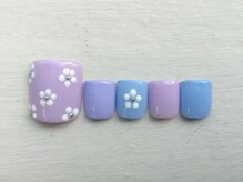 ルリアンネイル(le lien nail)/Foot定額アートコースA