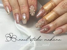 マハナ(mahana)/ちゅるんとフラワーネイル♪