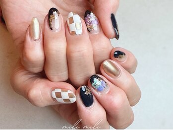 ミリ ミリ(mili mili)/お正月ネイル