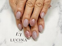 ネイルスタジオ ルキナ(LUCINA)/c-234 パープル桜ネイル