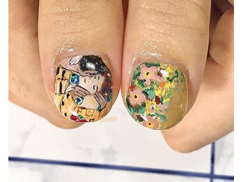 ティーエス ネイル ガーデン(T.S Nail Garden)/クリムトネイル #2