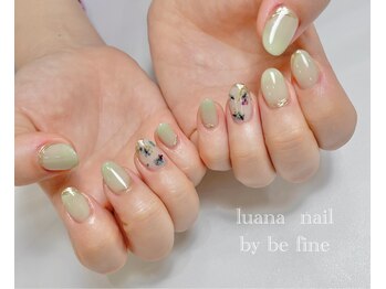 エンズ 米野木店(0's)/ 押し花ネイル