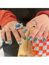 ハラジュクネイルズ(harajukunails)/マグネットワンカラーコース