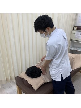 はぴねす鍼灸整骨院 立花院/施術風景です