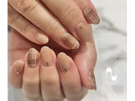チェックネイル
