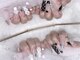 アイラッシュルネ メルシーネイル(eyelash LUNE/merci nail)の写真/《ご新規様限定》スカルプ10本アート￥15000/パーツ乗せ放題☆３Dネイル/推しネイルもお任せください♪