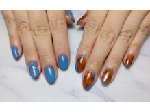 グリッター(Glitter)/あべこべネイル