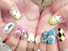 ネイル エクラン 町田店(NAIL’ecrin)/リゼロ/痛ネイル/ロゴ