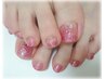 ☆NEW☆【ネイル】ワンカラorラメグラ（foot）¥6500→¥6000
