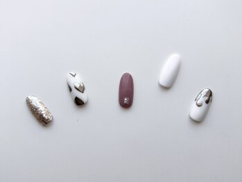 シシラ(shishira)の写真/【JNECネイリスト検定1級所持】★【初回オフ代無料】毎月トレンドデザイン更新の定額ネイルがおススメ◎