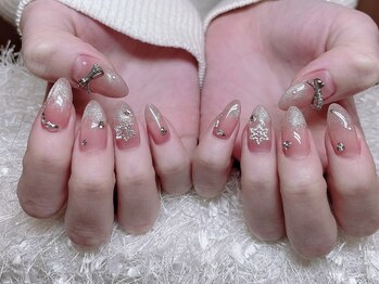 レアネイル 新宿(le'a nail)/ラメグラデーション