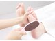 ネイルハート(Nail HEART)の写真/乾燥で硬くなった足裏・かかとの角質はプロによるこだわりの施術で素足美人へ♪