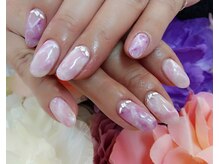 ミア(mia)/ローズクォーツ×紫水晶