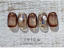 リロウ(relow)/囲み×ブラウン