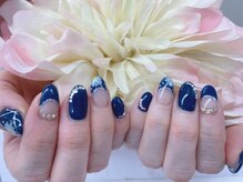 ディーネイル 京橋(D-nail)/矢野/フラワーアートフレンチ