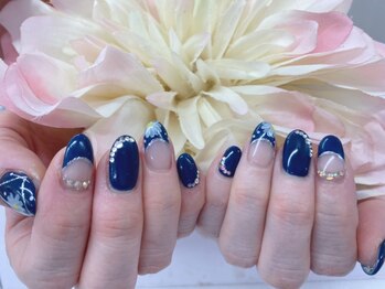 ディーネイル 京橋(D-nail)/矢野/フラワーアートフレンチ