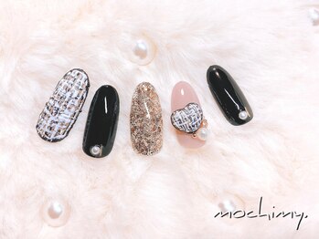 モチミィ(mochimy.)/*ツイードネイル*