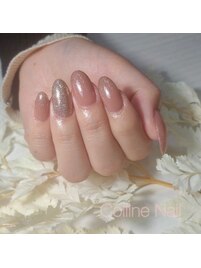 【田中】ラメキラネイル