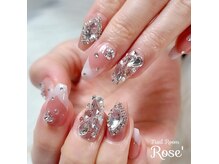 ロゼ(Rose')の雰囲気（豊富なビジュー、パーツで華やぐお手元とやりたいデザインが叶う）