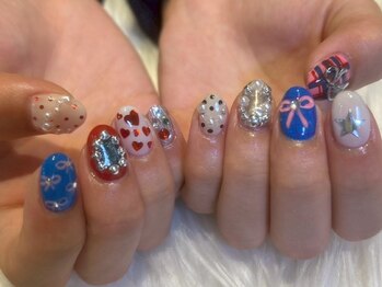 エマネイル プラス キハクヤ 堺東店(EmaNail+KIHAKUYA)/120分やり放題 パーツつけ放題