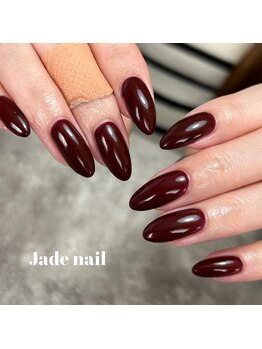 ジェイドネイル(Jade nail)/ボルドーネイル