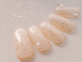 ワンカラーキラキラパール