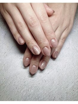 ラグネル(Luxnal)/大人ピンクワンカラーネイル