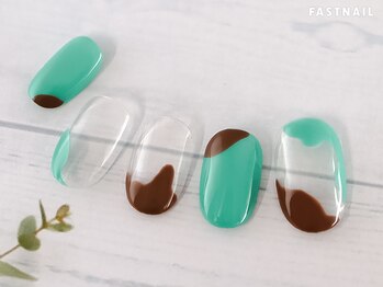 ファストネイル ロコ 志免店(FASTNAIL LOCO)/逆フレンチ