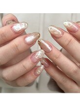 リノ 大阪本町店(lino)/ニュアンスネイル