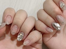 ネイル スパ ココプラス(Nail spa Cocoplus)/ストーンつけ放題ネイル