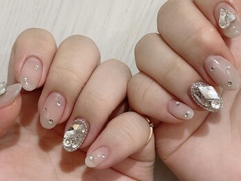 ネイル スパ ココプラス(Nail spa Cocoplus)/ストーンつけ放題ネイル