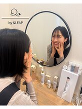 キュオバイアンドリープ(Qo by &LEAP)/お肌チェック♪