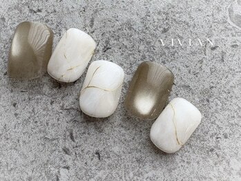 ヴィヴィアン ネイル(Vivian nail)/ミラーライン　マグネット