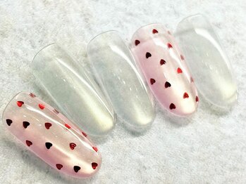 チェリーズネイル(Cherrys Nail)/ マグネット ハートネイル