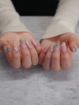 アンドユー(&U)/ツイードネイル