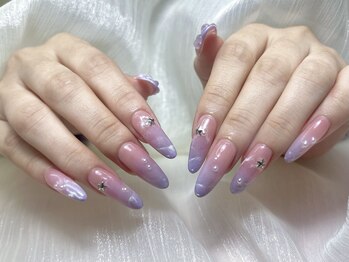 ピピーネイルズ 新宿(PIPPY NAILS)/海辺リゾート風ネイル