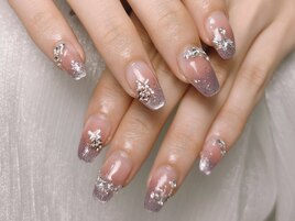 長さだしワンホンネイル