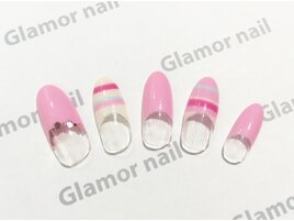 ☆ボーダーネイル☆¥6800