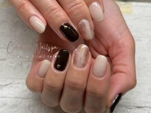 カラーホリック ネイルスパ(Colorholic Nailspa)/チョコカラー＆メタルハート