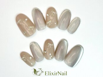 エリクサーネイル 五反田(Elixir Nail)/定額a シンプル／クーポン使用