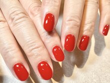 キュアーズ ネイル(CURES NAIL)/真っ赤なワンカラー