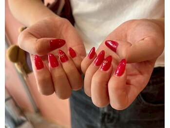 ワンポイントネイル/韓国ネイル