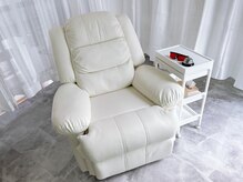 半個室の空間でプライベート空間でゆったり