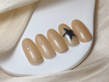 スパイス ネイルズ アンド スパ 玉川高島屋SC店(SPICE NAILS&SPA)/simpleアート ¥8800